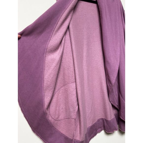 BRYN WALKER Organic Cotton/Bamboo Open Front Wrap Coat Cardigan, Sz XL - Picture 4 of 10